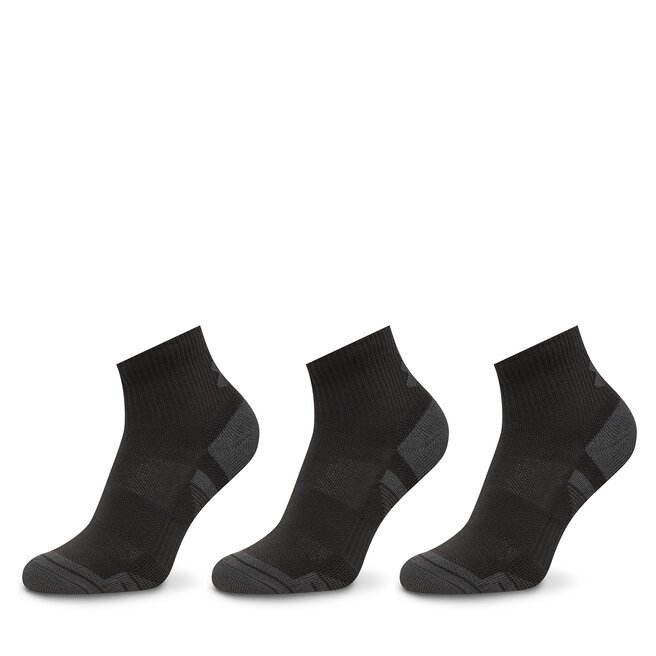 Zestaw 3 par wysokich skarpet unisex Under Armour Performance Tech - Czarny