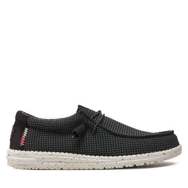 Mokasyny Hey Dude Wally Sport Mesh - Czarny