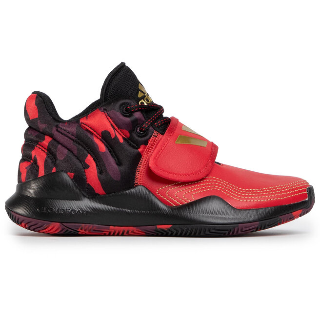 Batai adidas Deep Threat J FV2276 Scarle/Goldmt/Cblack • Www.eavalyne.lt