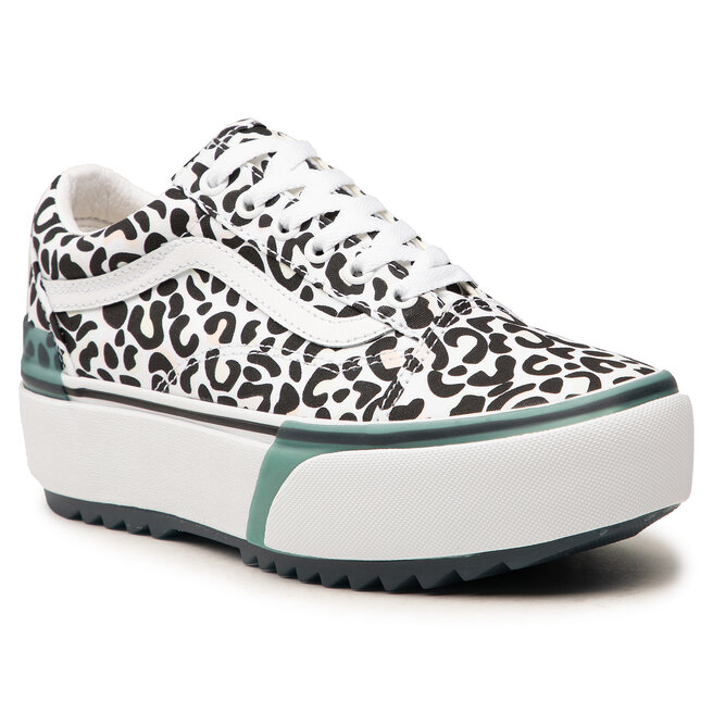 Vans old skool platform leopard discount