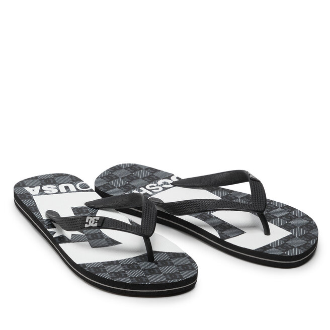 DC Infradito DC Spray Graffik 303276 Black/Grey/White (XKSW)
