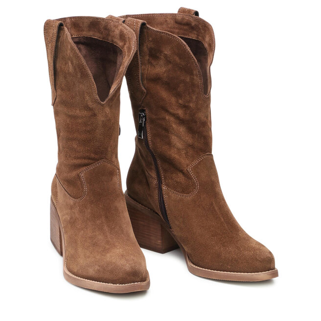Nessi Stiefeletten Nessi 21123 Brąz W