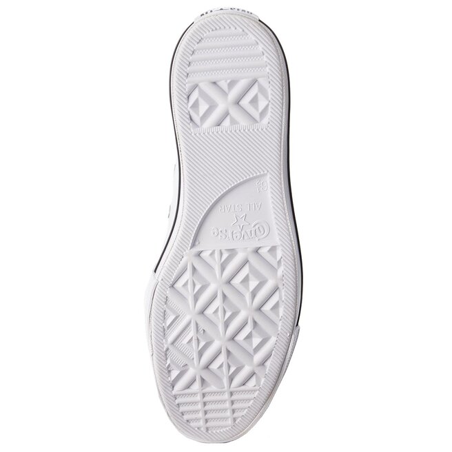 Converse Кецове Converse Ctas Lift Clean Ox 561680C White/Black/White
