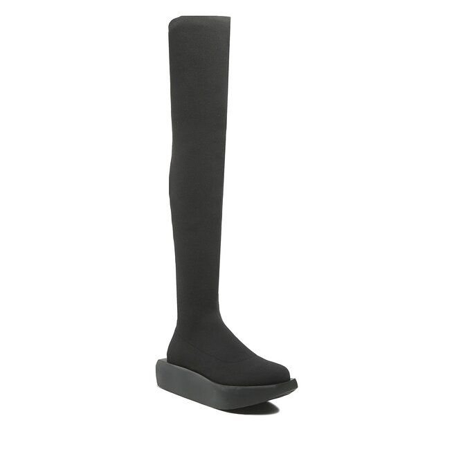Cizme lungi muschetar United Nude Wa Long Boot Lo 1069001117 Black