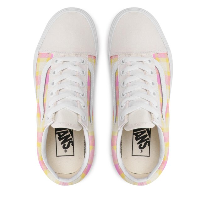 Vans old skool deals rosa pastel