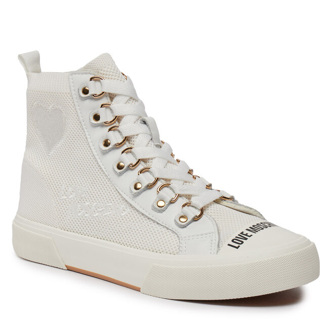 Bambas LOVE MOSCHINO JA15142G1IIY0100 Bianco zapatos.es