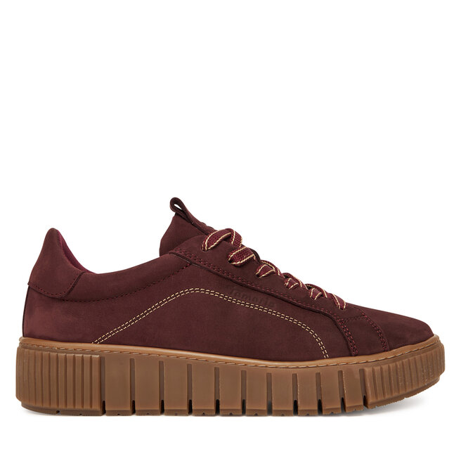 Sneakersy Tamaris - Bordowy