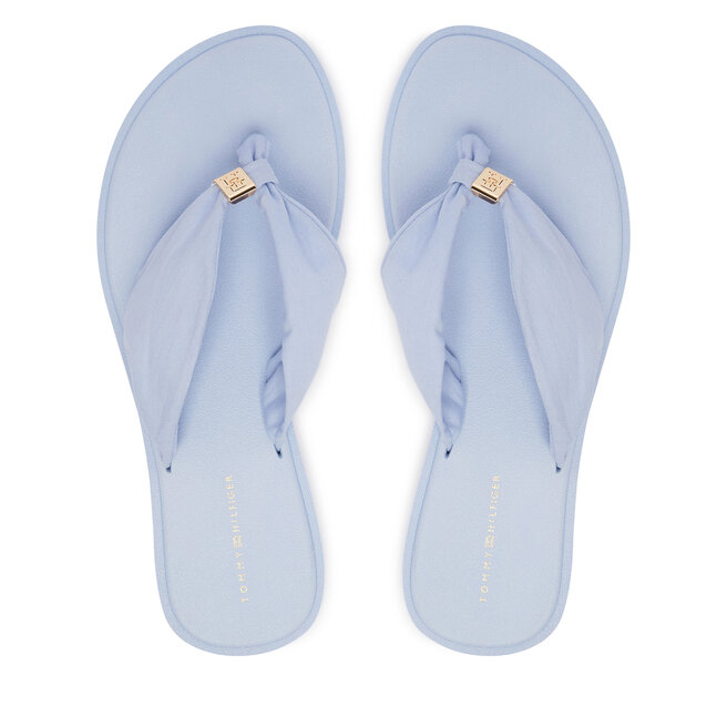 Japonki Tommy Hilfiger Th Scandi Soft Summer Sandal FW0FW09421 Niebieski jasny -