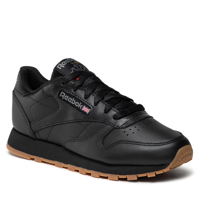 Reebok Cl Lthr 49804 Black/Gum • Www.zapatos.es