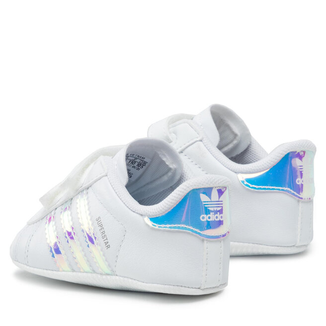 adidas Boty adidas Superstar Crib BD8000 Ftwwht/Ftwwht/Cblack
