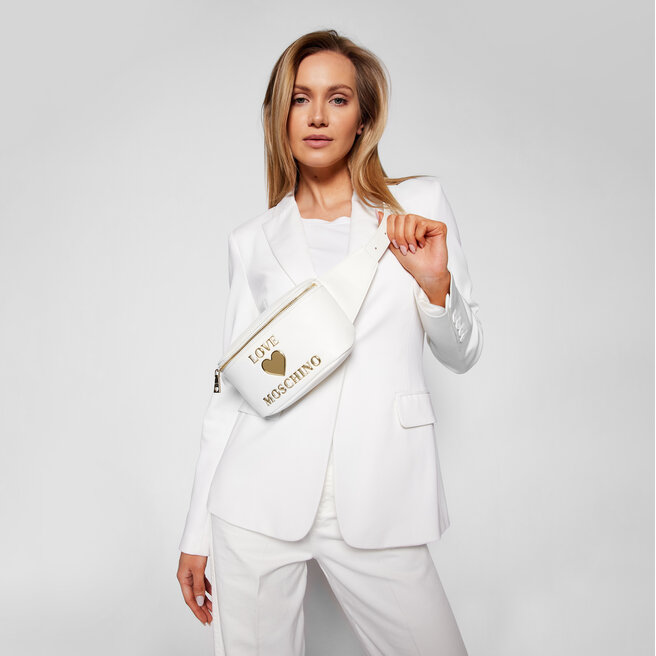 LOVE MOSCHINO Övtáska LOVE MOSCHINO JC4061PP1CLF0100 Bianco