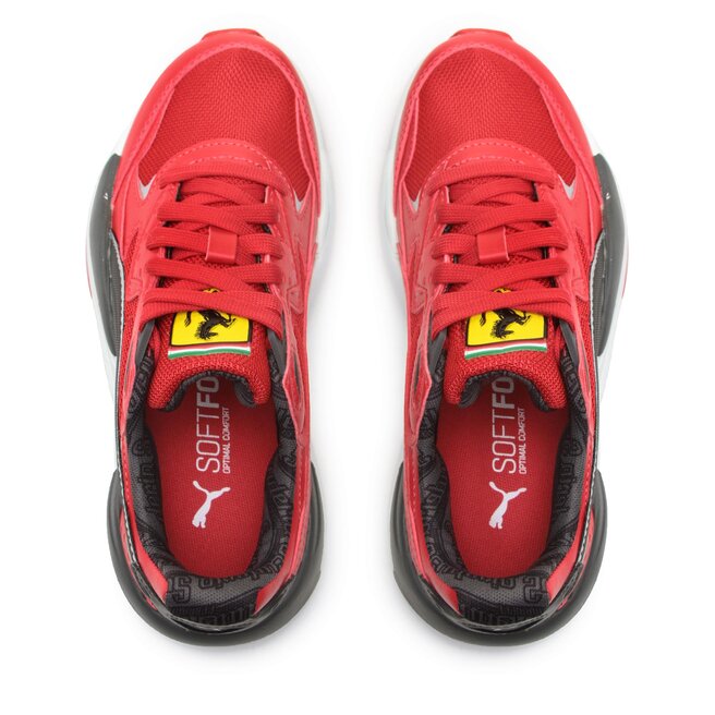 Puma Sneakersy Puma Ferrari X-Ray Speed Jr 307653 02 Rosso Corsa/Puma Black