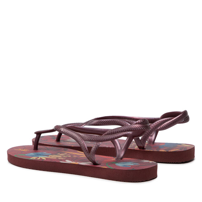 Σανδάλια Havaianas Luna Print 41372594924 Grape Wine epapoutsia.gr