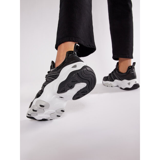 Skechers D'Lites 3.0-Intense Force 12959/BKW Black/White Www.zapatos.es