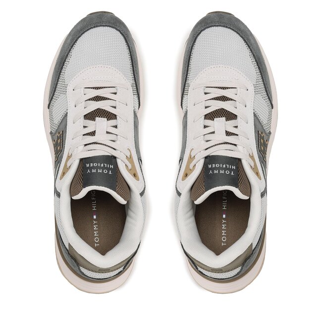 Tommy Hilfiger Sneakers Tommy Hilfiger Modern Prep Sneaker II Mix FM0FM04629 Faded Military RBU