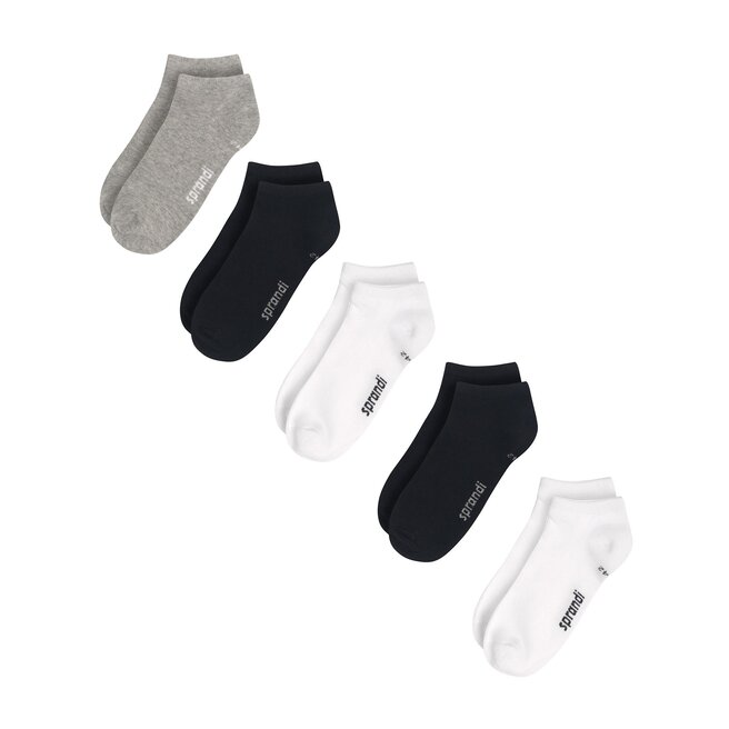 Zestaw 5 par niskich skarpet damskich Sprandi - (5-pack) Kolorowy