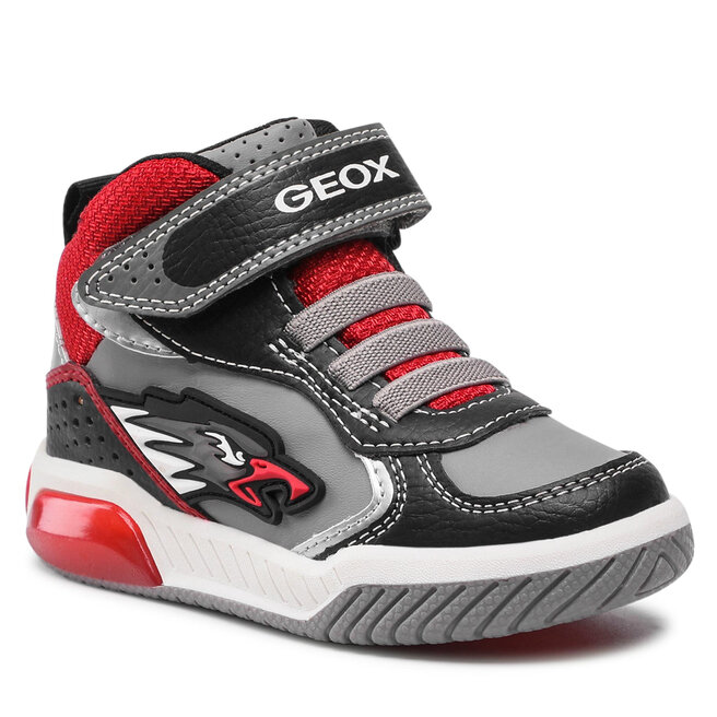 Sneakers Geox J Inek B. B J169CB 0BC11 M Grey/Red • Www.zapatos.es