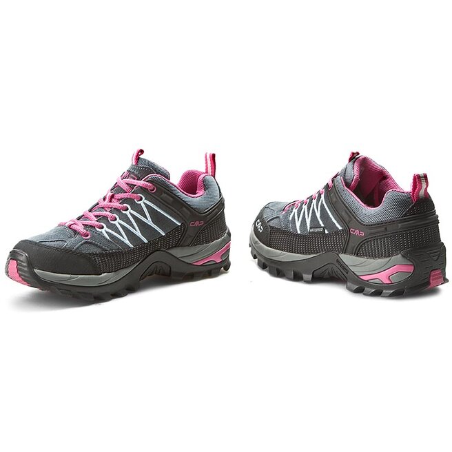 CMP Παπούτσια πεζοπορίας CMP Rigel Low Wmn Treking Shoe Wp 3Q13246 Grey/Fuxi 103Q