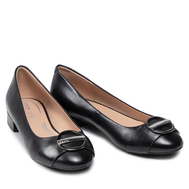 Geox Baleríny Geox D Pheby 20 C D16PYC 00085 C9999 Black