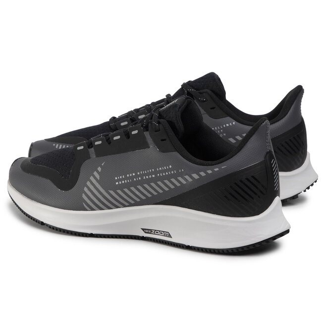 comercio carpintero tengo sueño Zapatos Nike Air Zoom Pegasus 36 Shield AQ8005 003 Cool Grey/Silver/Black |  zapatos.es