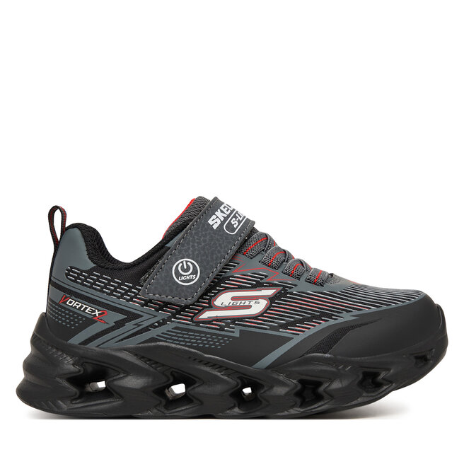 Sneakersy Skechers Vortex 2.0 400605L/BKCC Czarny - chłopięce