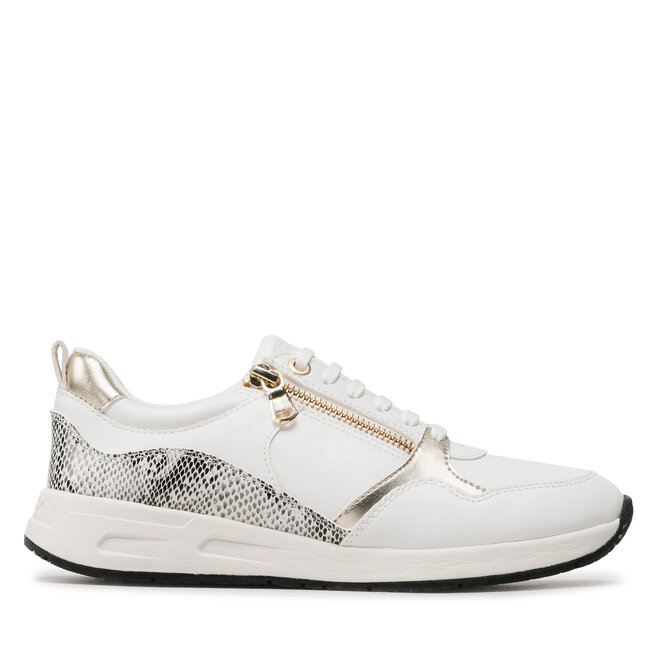 Sneakersy Geox D Bulmya A D35NQA 0BCAR - Biały