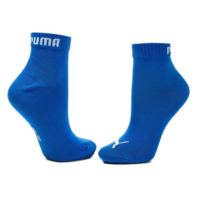 Puma 3 pár unisex bokazokni Puma 271080001 Blue/Grey Melange 277