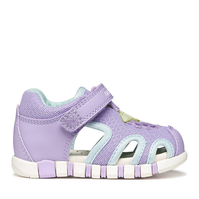 Sandały Geox B Sandal Iupidoo Gir B6517B 054GN C8037 Fioletowy - dziewczęce