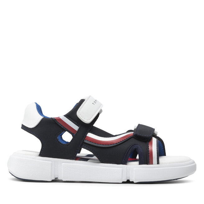 Agricultural To deal with Accuracy Sandale Tommy Hilfiger Velcro Sandal T3B2-32260-1269 M Blue/White X007 •  Www.epantofi.ro
