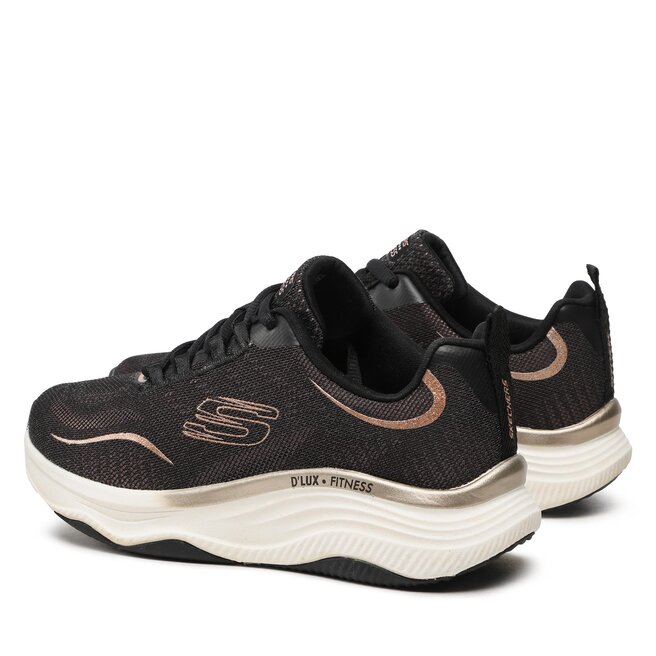 Skechers Pantofi Skechers Pure Glam 149837/BKRG Black/Rose Gold