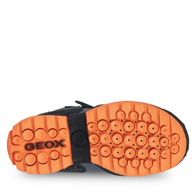 Geox Cizme de zăpadă Geox Jr New Savage B Abx J261WB 050BU C0904 D Dk Grey/Orange