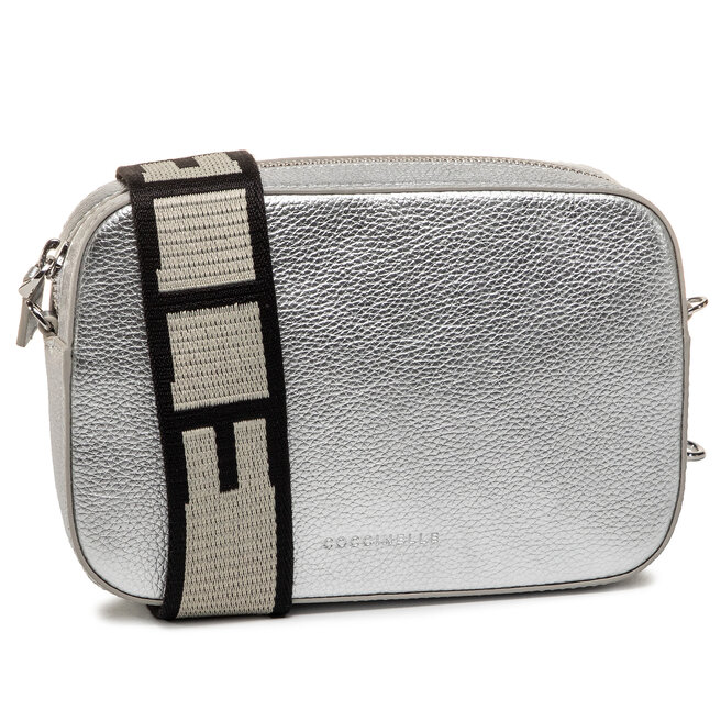 Coccinelle online silver bag