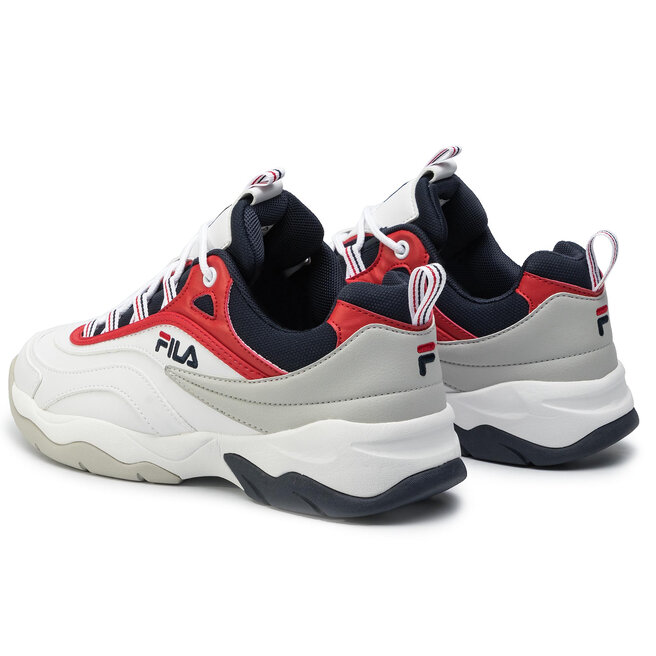 Fila ray white 2024 navy