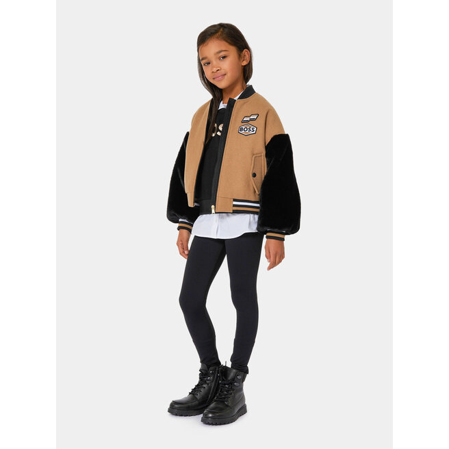 Boss Kotníková obuv s elastickým prvkem Boss J19088 M Black 09B