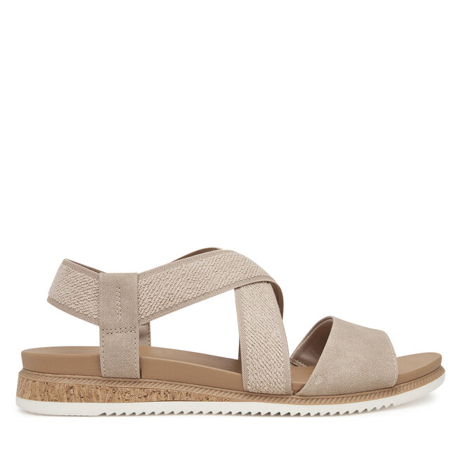 Sandały Skechers BOBS Desert Kiss Low - Beżowy