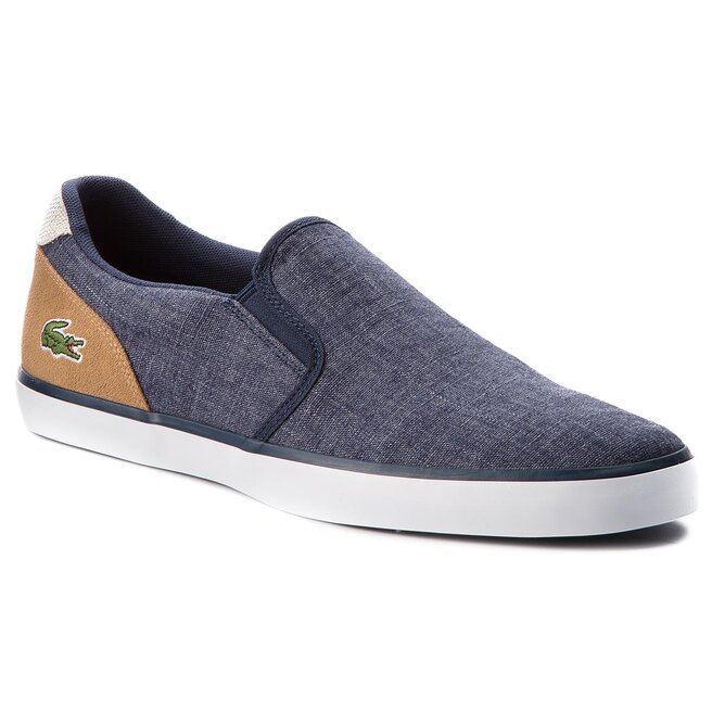 Lacoste men's deals jouer slip sneaker