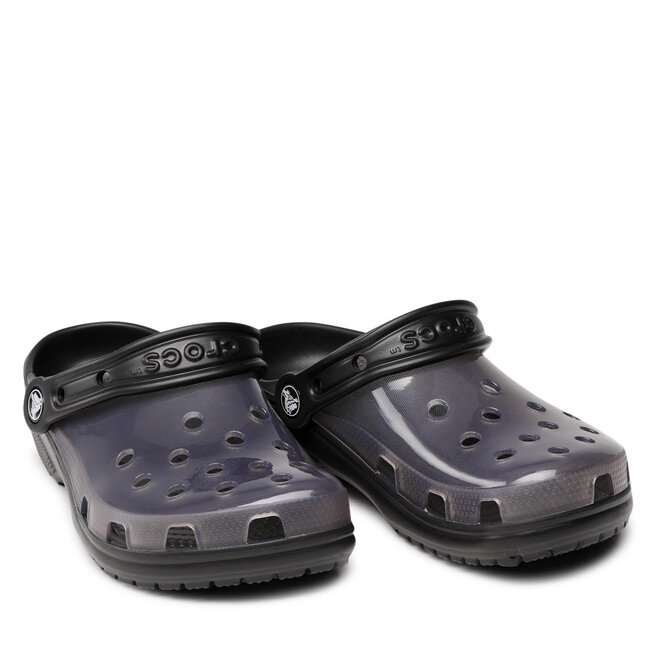 Crocs Papucs Crocs Classic Translucent Clog 206908 Black