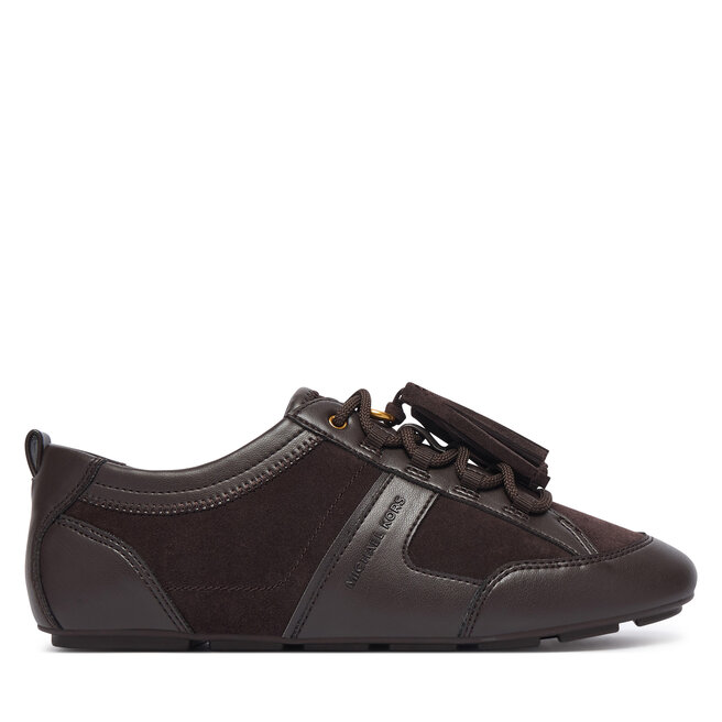 Sneakersy MICHAEL Michael Kors Keely 43F6KLFS2S Brązowy ciemny