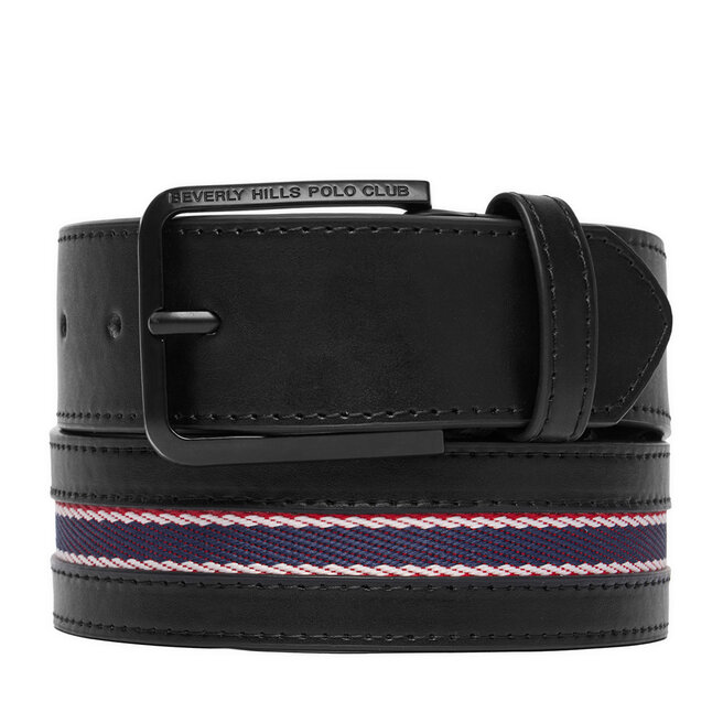 Pasek Beverly Hills Polo Club CEO-BHPC-M2-002-SS26 Czarny -