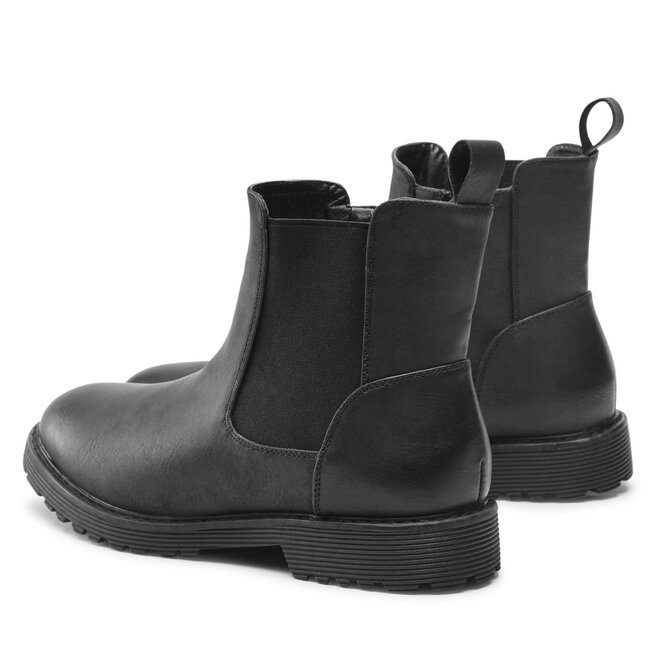 Clara Barson Μποτάκια με λάστιχο Clara Barson WS2612-04 Black