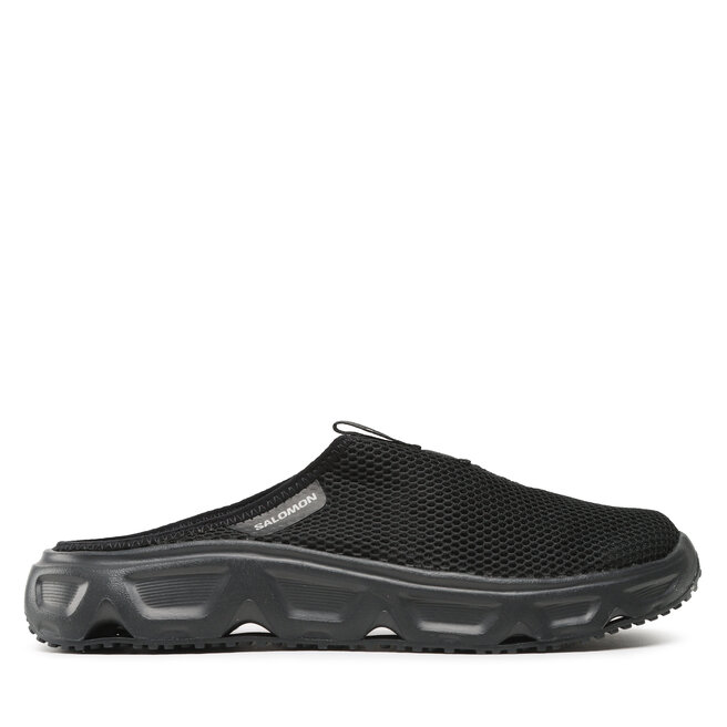  Salomon L47112000 REELAX SLIDE 6.0 Men's Slip-on Recovery  Low-Cut Sneakers, Black x Black x Alloy : Clothing, Shoes & Jewelry