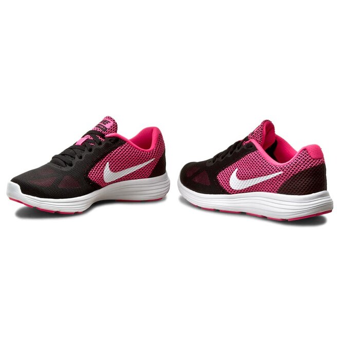 métrico Variedad Rico Zapatos Nike Revolution 3 819303 600 Hyper Pink/White/Black • Www.zapatos.es