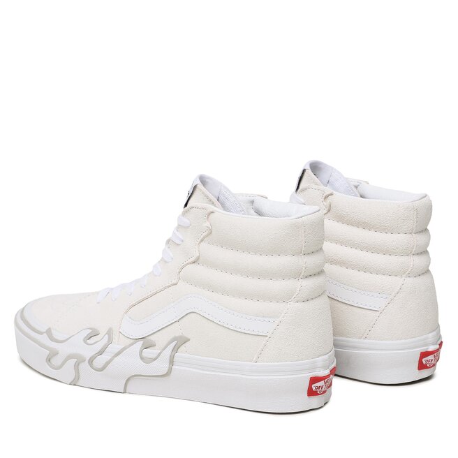 Vans flame white sales