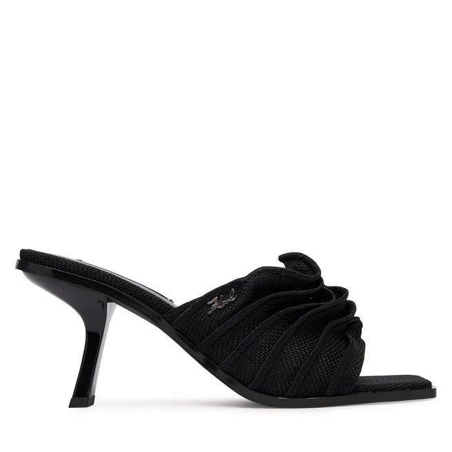 Klapki KARL LAGERFELD Karmel KL33604 Czarny -