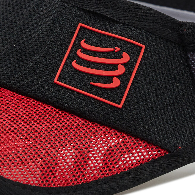 Compressport Kšilt Compressport Spiderweb Ultra Visor 18265 Red/Black