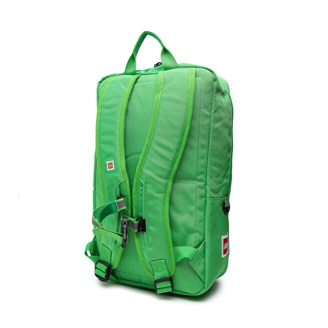 LEGO Ruksak LEGO Brick 1x2 Backpack 20204-0037 Bright Green