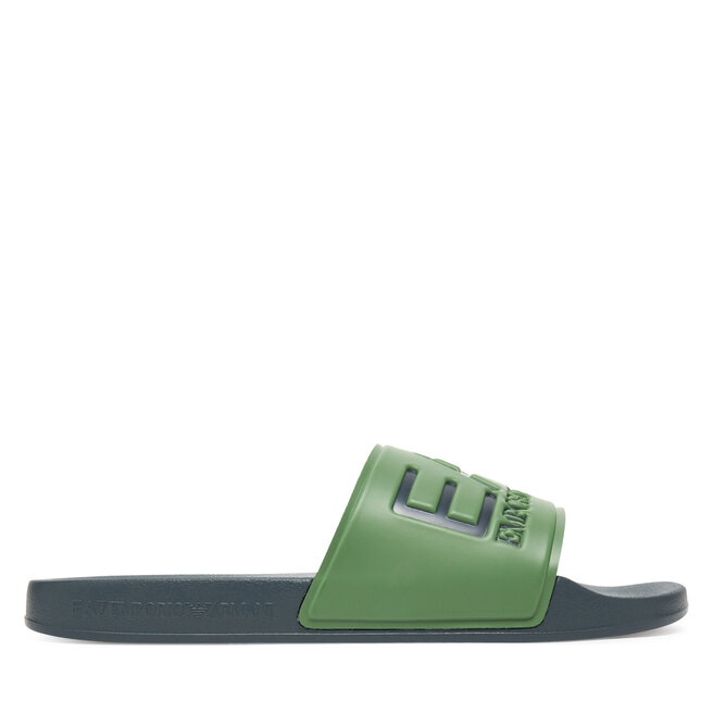 Klapki EA7 Emporio Armani 7X000108 AF15118 - Zielony