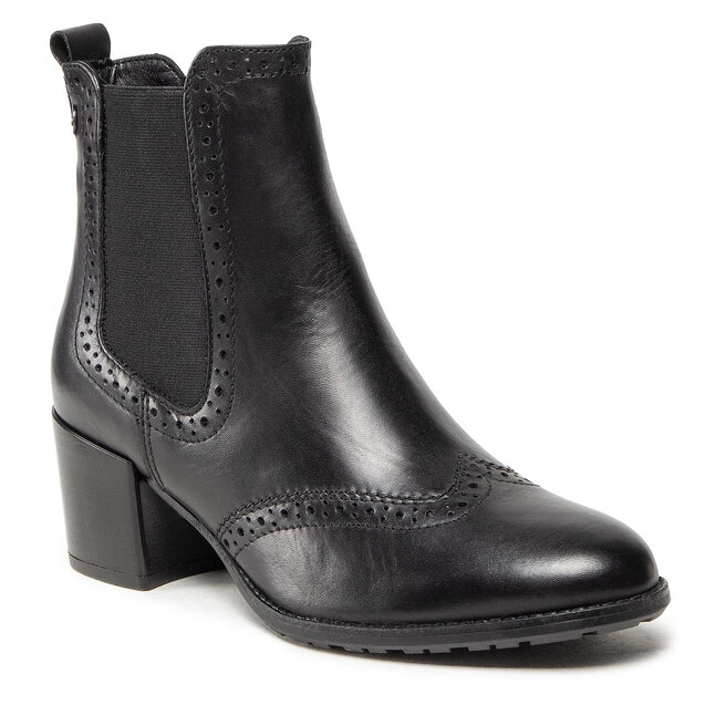Botine Tamaris 1-25005-29 Black Leather 003
