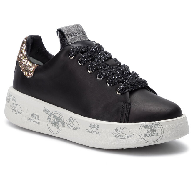 Sneakers Premiata Belle 4025 Black epantofi.ro