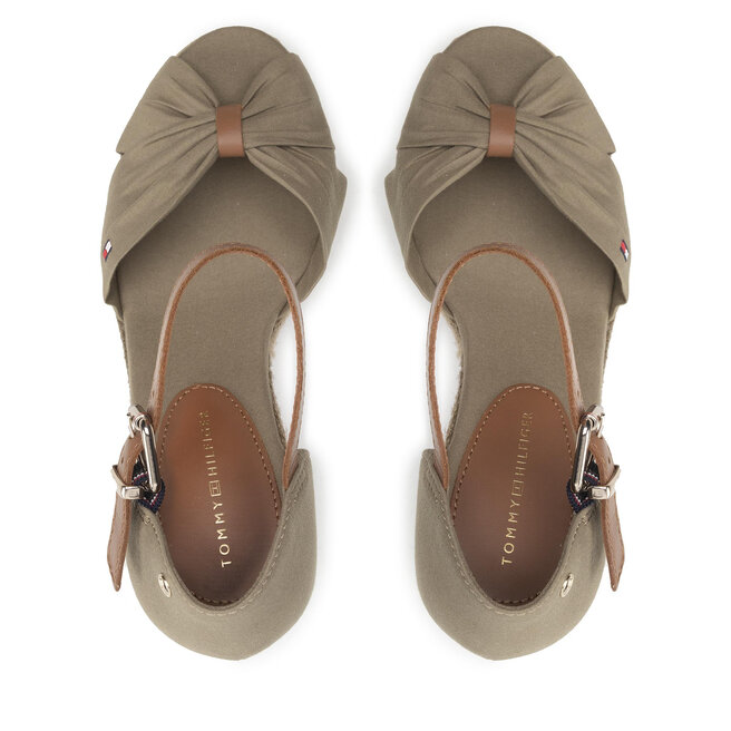 Tommy Hilfiger Espadrilles Tommy Hilfiger Basic Open Toe High Wedge FW0FW04784 Woodridge GXR